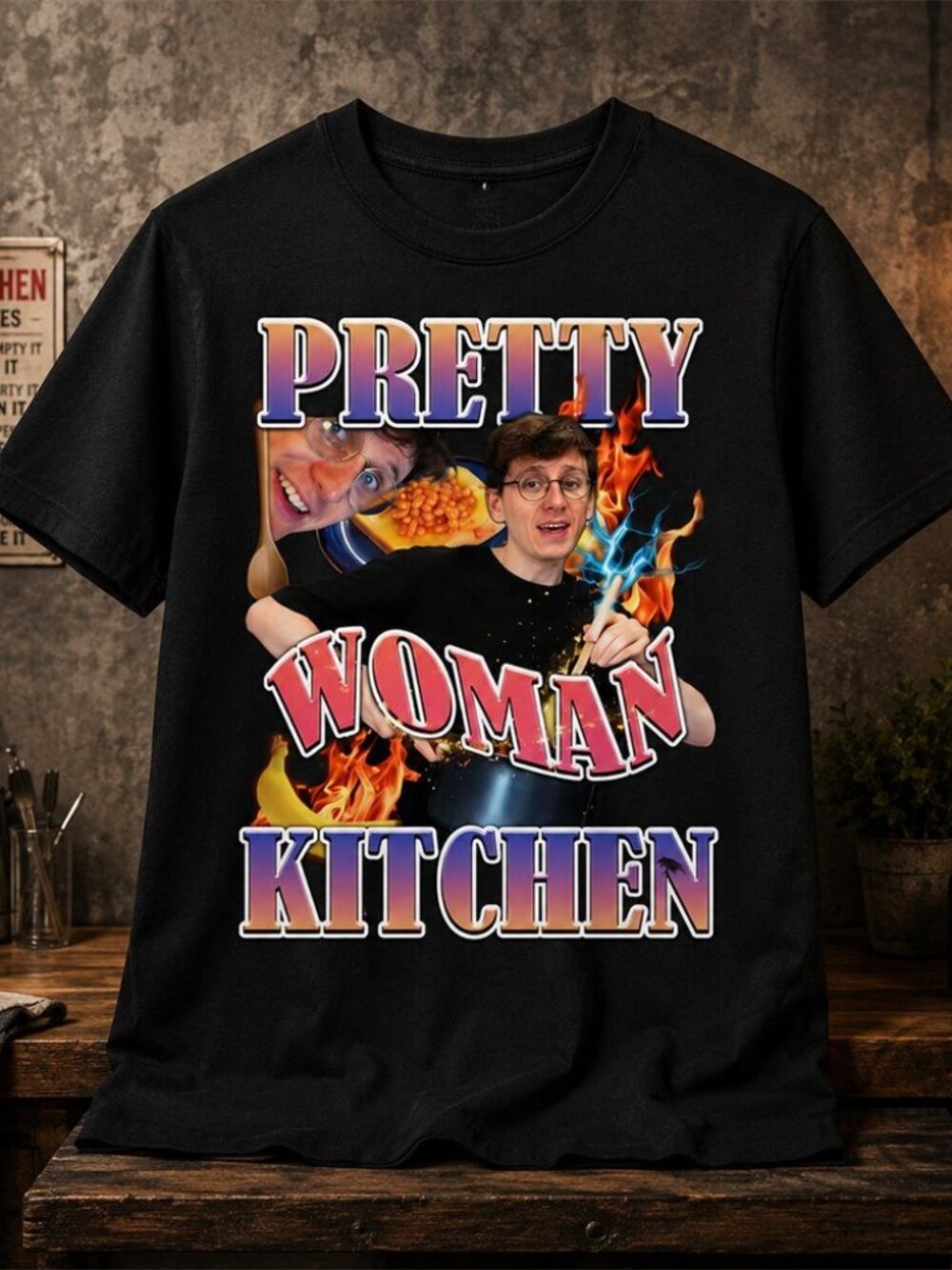 Jack Massey Welsh Pretty Woman Kitchen Shirt